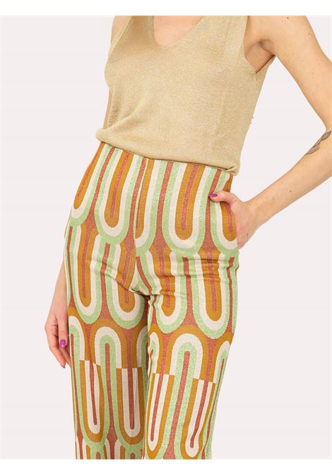 Pantalone ampio in lurex IS COMING | Pantaloni | 5103-663799